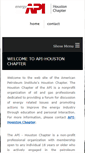 Mobile Screenshot of api-houston.org